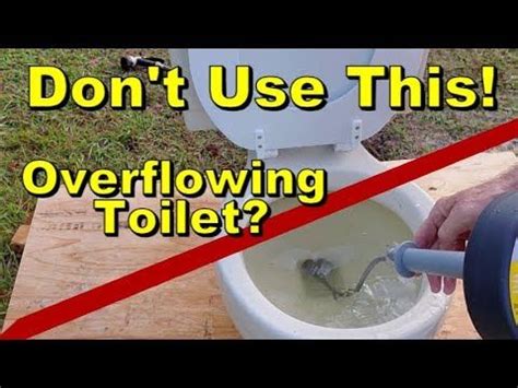 Don't Use Drain Snake in Toilet. Best Way to Unclog Toilet Bowl | Unclog, Toilet repair ...