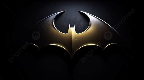 Batman Logo Against A Dark Background, Pictures Of The Batman Logo Background Image And ...