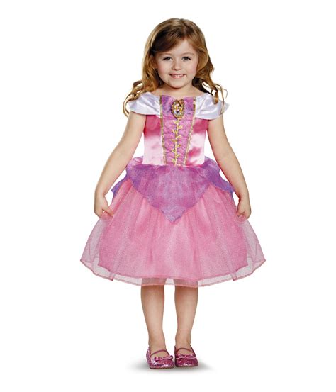 Classic Princess Aurora Girls Disney Dress Costume - Princess Costumes