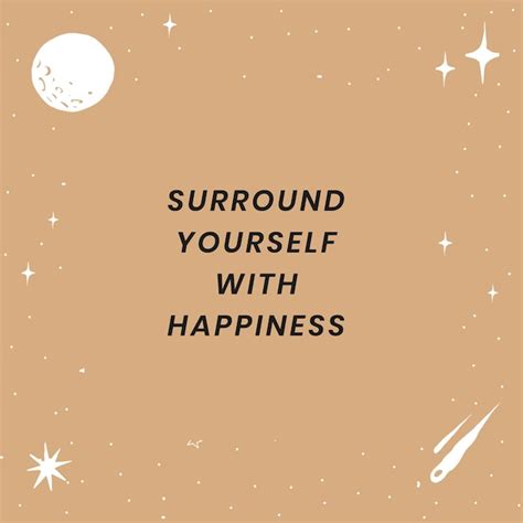 Free Vector | Social template surround yourself with happiness ...