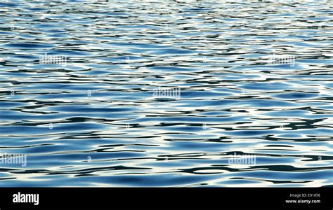 Blue Water Waves Stock Photo - Alamy