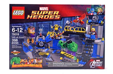 Avengers: Hulk Lab Smash - LEGO set #76018-1 (NISB) (Building Sets > Super Heroes > Marvel ...