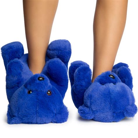 SHIEKH Plush-01 Bear Fuzzy Slippers PLUSH-01-SH-BLBR - Shiekh