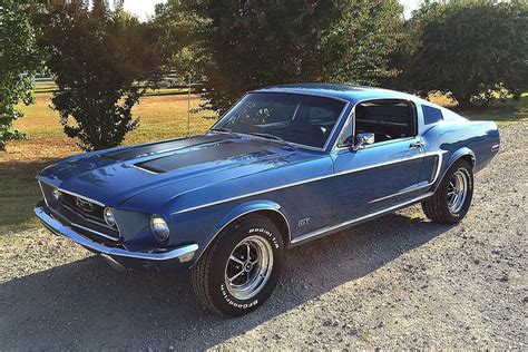 1968 FORD MUSTANG GT FASTBACK - Front 3/4 - 186856