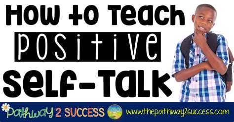 How to Teach Positive Self-Talk