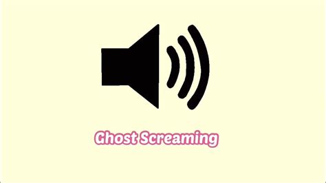 Ghost Screaming Sound Effect - YouTube