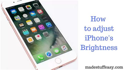 How to Reset iPhone Brightness - Made Stuff Easy