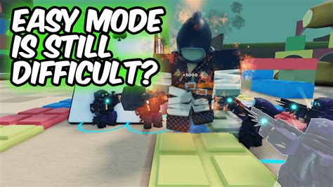 EASY MODE IS STILL HARD? | Tower Defense Simulator | ROBLOX - YouTube