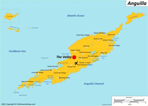 Anguilla Map | United Kingdom | Detailed Maps of Anguilla Island