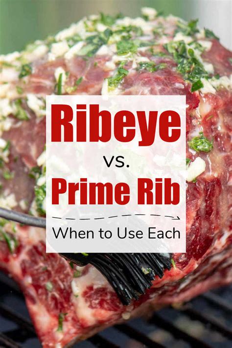 Prime Rib Vs Ribeye: What's the Difference? - Kitchen Laughter