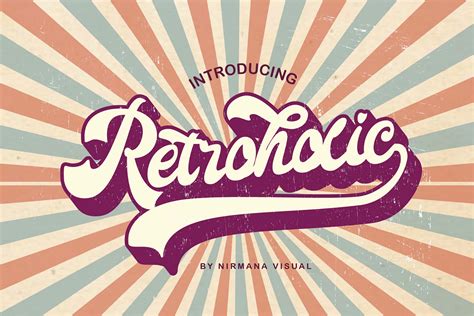 Retroholic Retro Font | Font | Free Download | iMockups