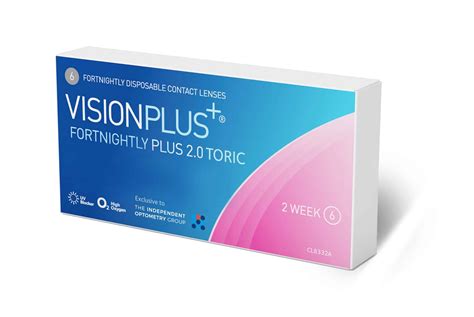 VisionPlus+ Fortnightly Plus 2.0 Toric – Rose Optometry