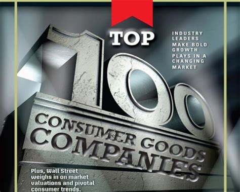 Top 100 Consumer Goods Companies | Consumer Goods Technology