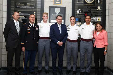 Cadets, faculty receive awards during 16th annual Coach K Awards ...