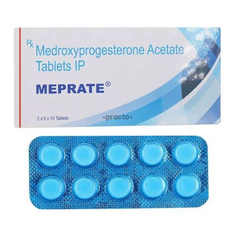 Medroxyprogesterone Acetate Tablets, Allopathic, Dose: Medroxyprogestrone at Rs 621/box in Nagpur