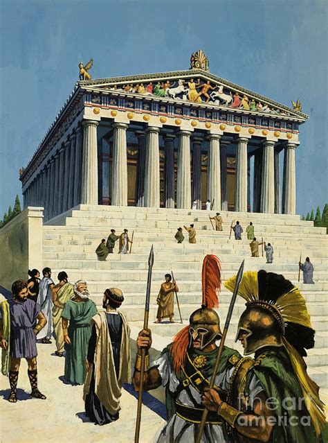 Parthenon Painting by Harry Green - Fine Art America