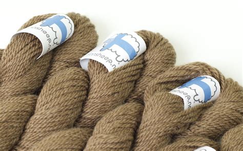 Natural Brown Finnsheep Worsted Weight Yarn, 100 yards/ 2oz - Finnsheep ...