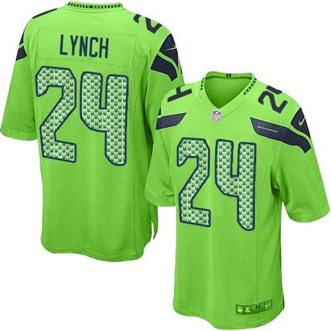 NFL Marshawn Lynch Seattle Seahawks Game Alternate Nike Jersey - Green