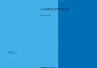 A Sample Brochure - PDFSimpli