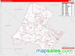 Ashburn Va Zip Code Map - State Map