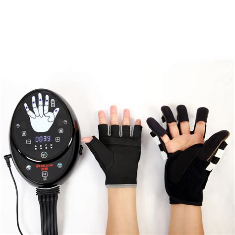 Stroke Patients Finger Exercise Machine Hand Rehabilitation Robot Glove ...