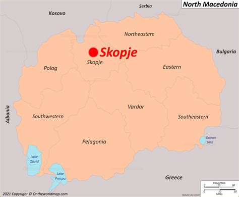 Skopje Map | North Macedonia | Detailed Maps of Skopje