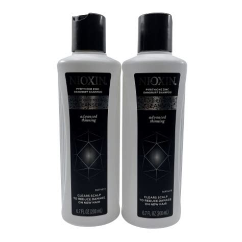 Nioxin Advanced Pyrithione Zinc Dandruff Shampoo Thinning Hair 6.7 OZ ...