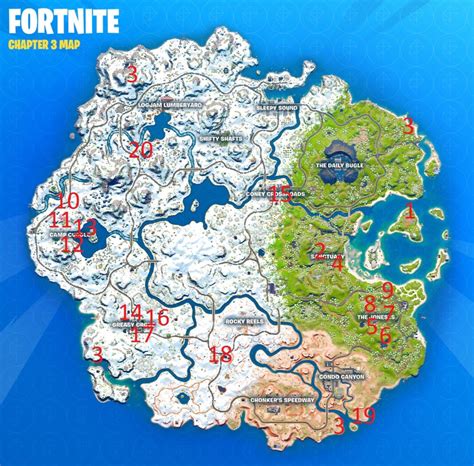 All NPC Locations in Fortnite Chapter 3 Season 1 - Touch, Tap, Play