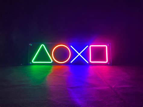 Playstation LED Neon Schild | Etsy