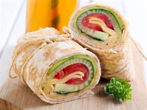 Tomato and Cheese Wrap Recipe and Nutrition - Eat This Much