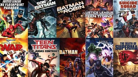 DC Animated Movies in Order: Complete Watching Guide