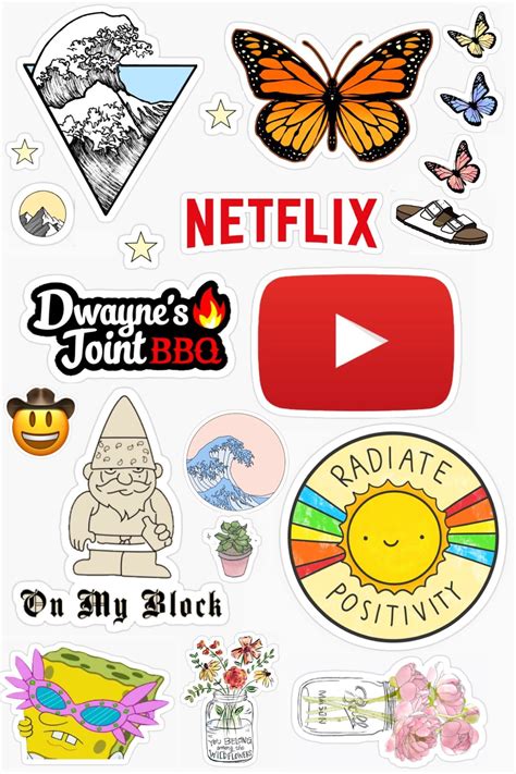 √ Printable Stickers Aesthetic