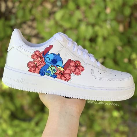 Stitch Custom Original Nike AF1. Handpainted Shoes - Etsy