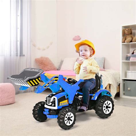 12V Kids Ride on Excavator Truck Digger Toy Construction Vehicle Sale ...