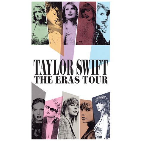 Official Taylor Swift The Eras Tour Poster Arlington Texas 2023 5995 ...