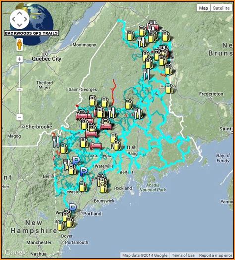 Snowmobile Trail Maps Gps - map : Resume Examples #4x2vXbqY5l