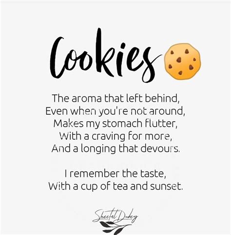 Cookies | Quotes, Love quotes, Poems