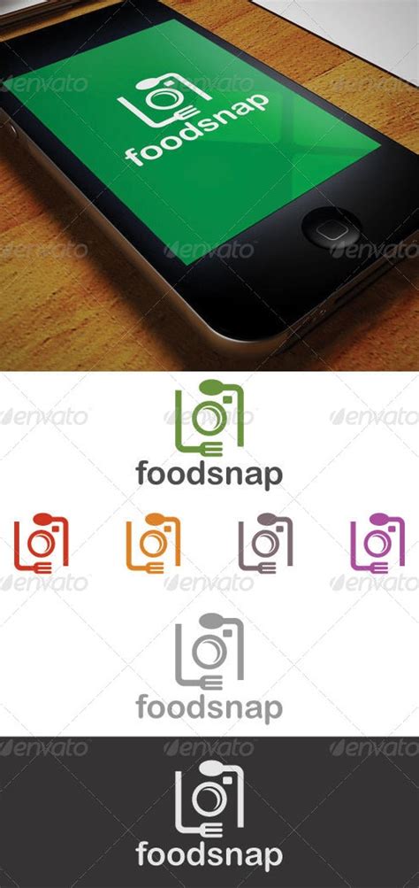 Food Snap Logo by bevouliin | GraphicRiver