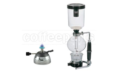 Hario 5-Cup Syphon Starter Kit inc Rekrow Gas Burner | Coffee Parts