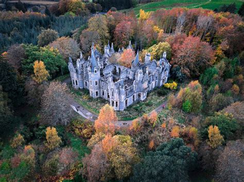 Dunalastair-Castle-Aerial ⋆ We Dream of Travel Blog