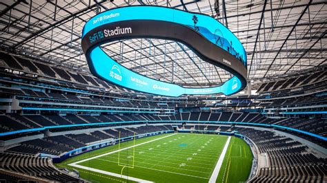 SoFi Stadium videoboard - 'Eighth wonder of the world' targets GenZ