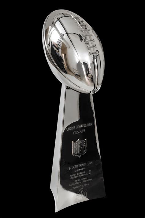 Vince Lombardi Trophy Replica, Super Bowl 57, LVII Kansas City Chiefs