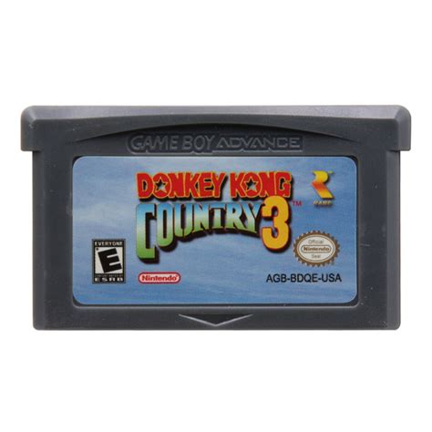 Donkey Kong Country 3 US Game Boy Advance GBA - Video Game, Game ...