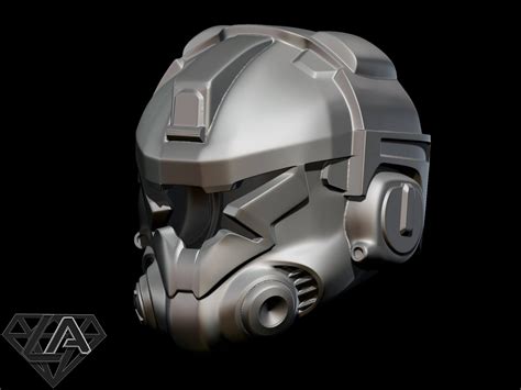 Titanfall Pilot Helmet - 3D Model by LAfactorystore