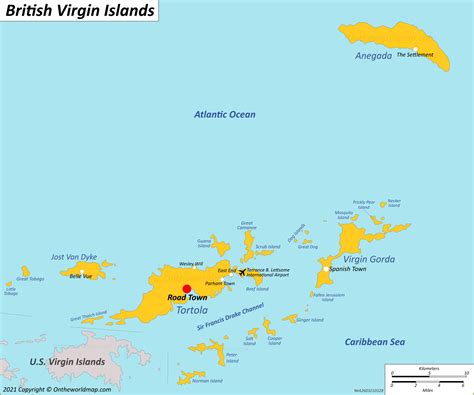 Large Detailed Political Map Of British Virgin Island - vrogue.co