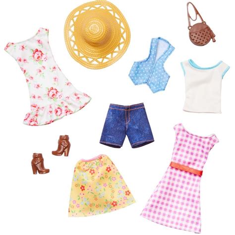 Barbie Farm-Themed Fashion Pack, 9 Pieces For Barbie Doll - Walmart.com - Walmart.com