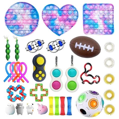 COMBO 1 Pop It Simple Dimple Fidget Pack Anti Stress Toys | Popping Fidgets