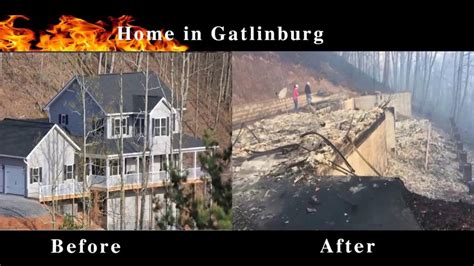 Gatlinburg Fire Before and After fire | Doovi