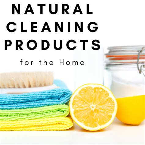 Natural Cleaning Products for the Home - Homemade and Happy