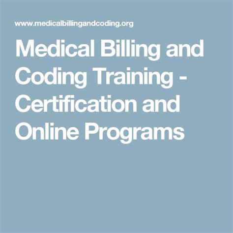 Medical Billing and Coding Training